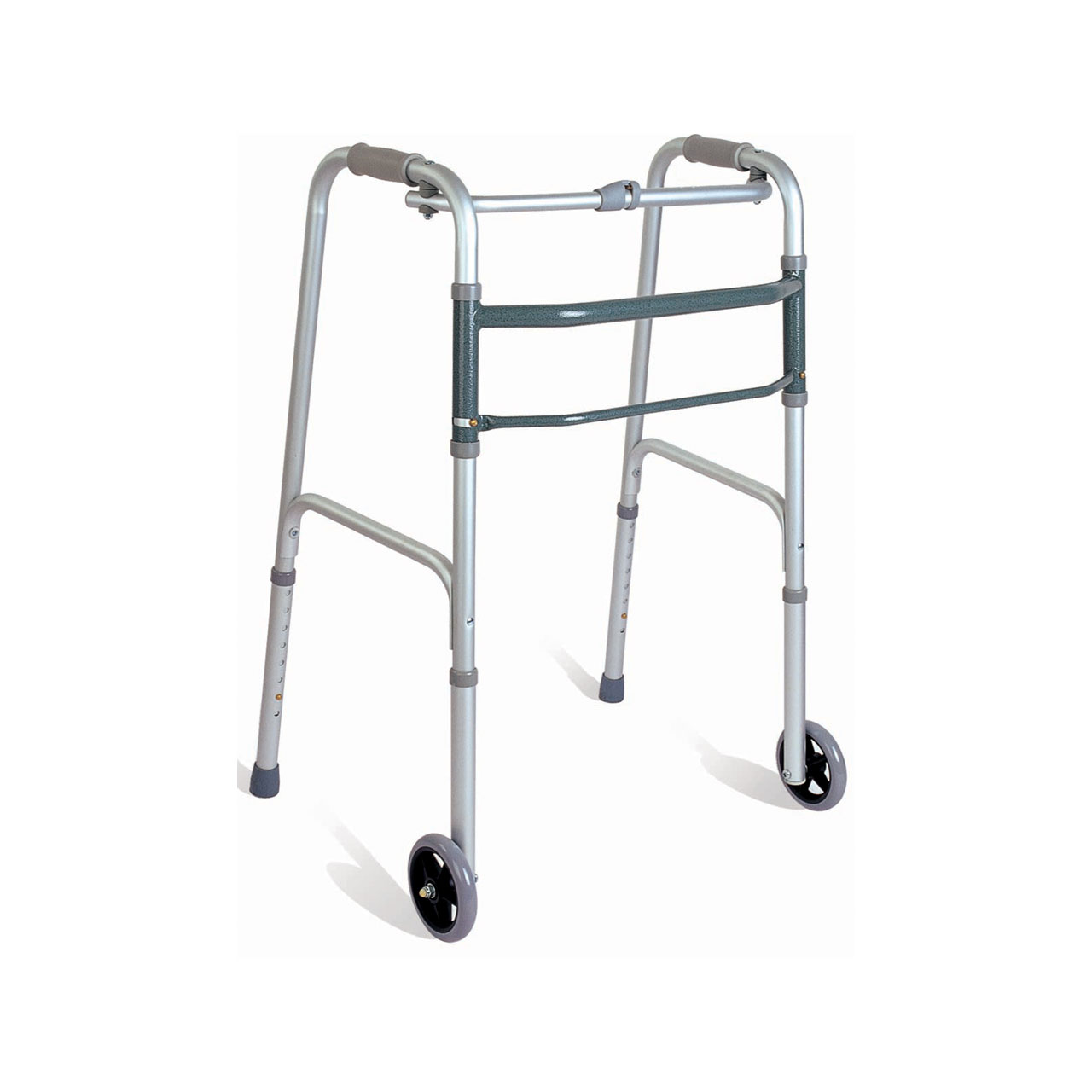 واکر حلزونی تاشو آلومینیومی چرخدار مدل CA811L-5