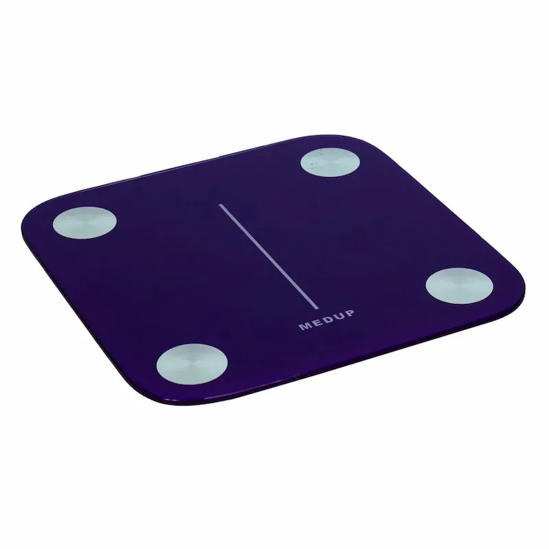 medup digital scale Purple angle